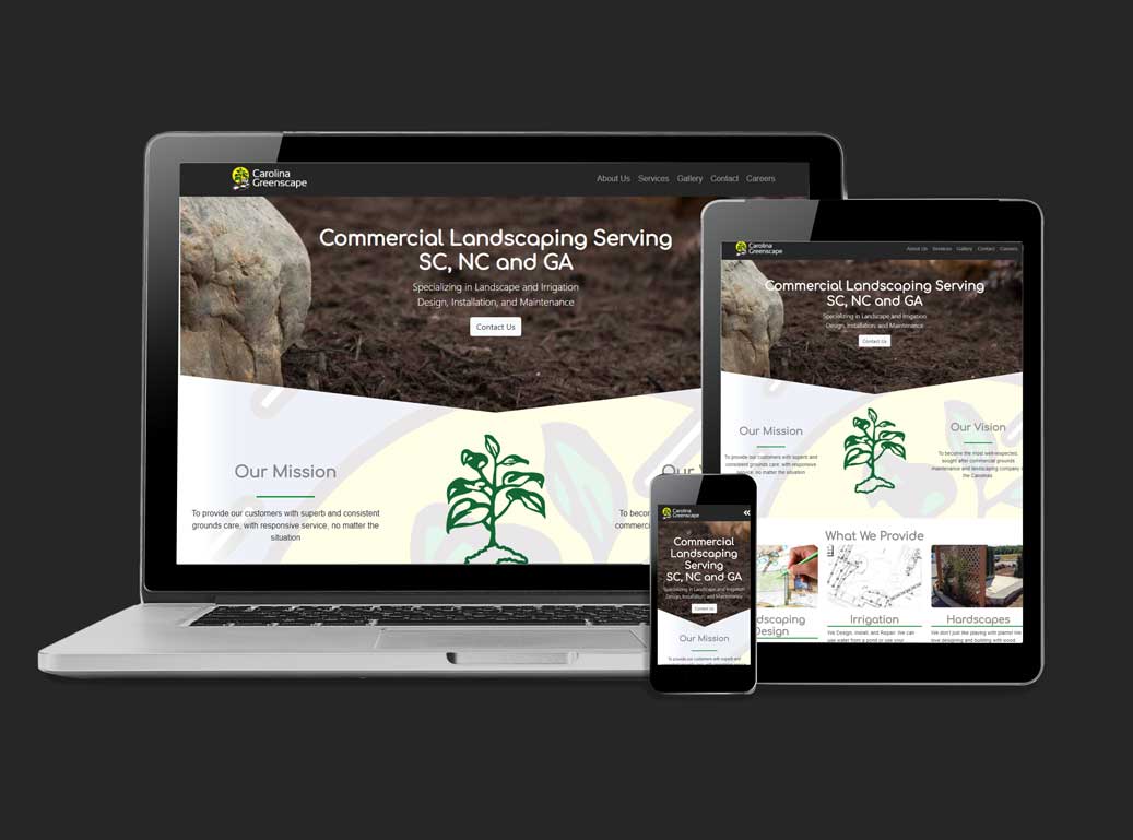 Carolina Greenscape Website Design